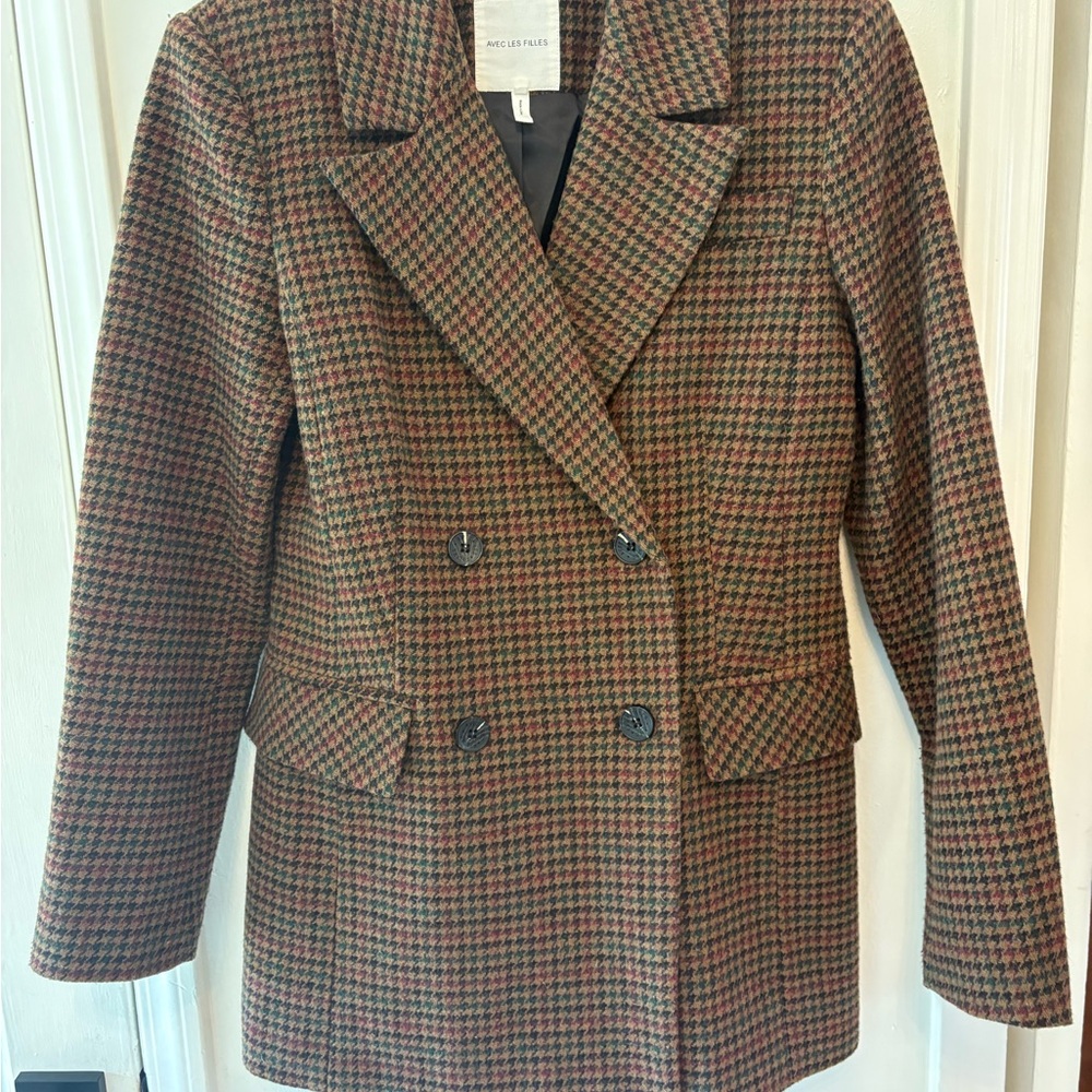 Avec Les Filles double breasted jacket